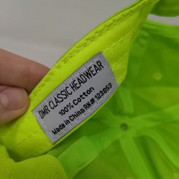 DMR Classic Headwear Men's Slideback Hat Green St. Augustine Beach Logo - Picture 7 of 7